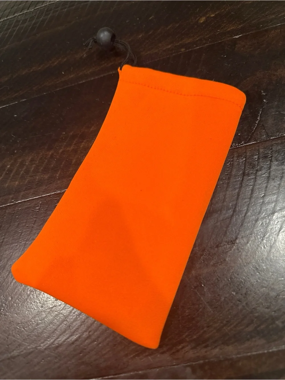 Authentic Ray-Ban Bright Orange Microfiber Soft Case Sunglasses Pouch Drawstring